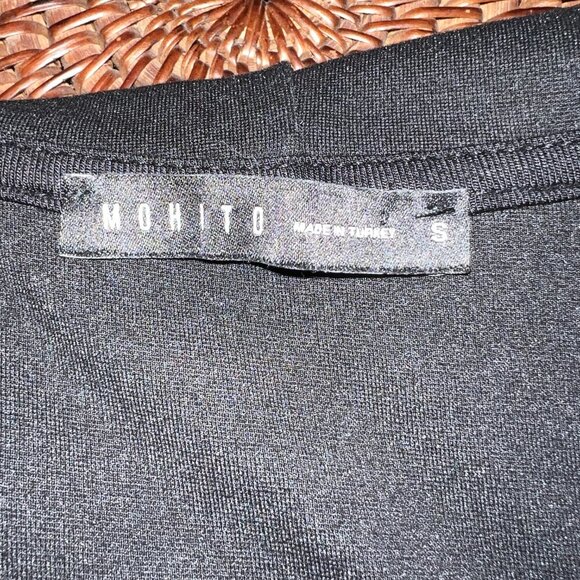 Black Long Sleeve Dress with Unique Graphic Mickey Mouse Design perfect for fall - Picture 15 of 15